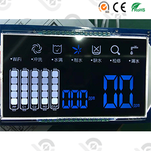 Stn 7segment Monochrome LCD 